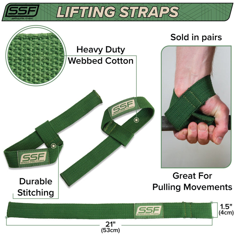 Load image into Gallery viewer, Serious Steel Fitness - Basic Lifting Straps