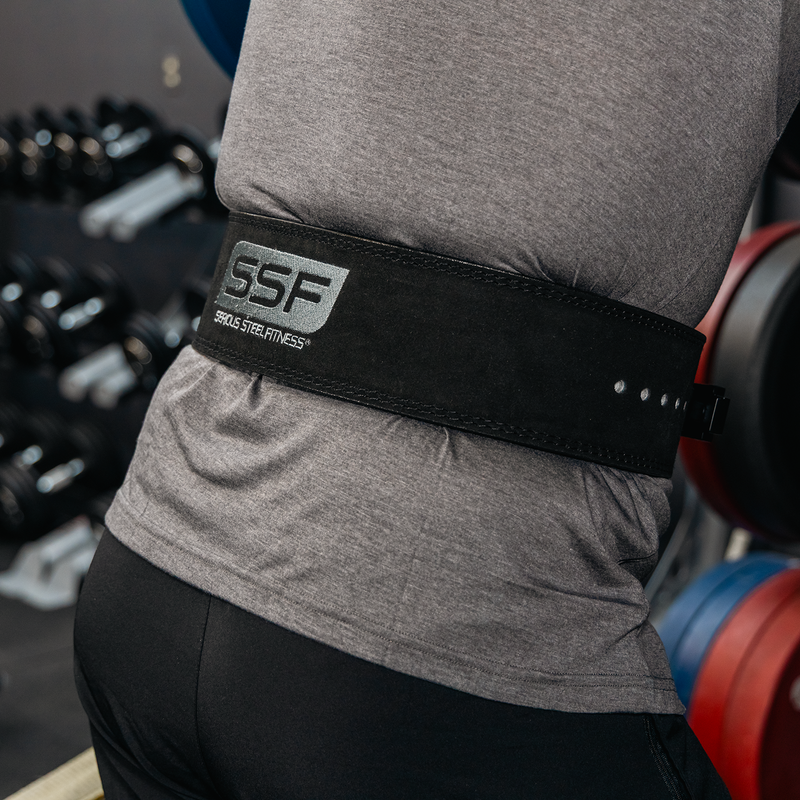 Load image into Gallery viewer, Serious Steel Fitness - Lever Powerlifting Belt (10mm)