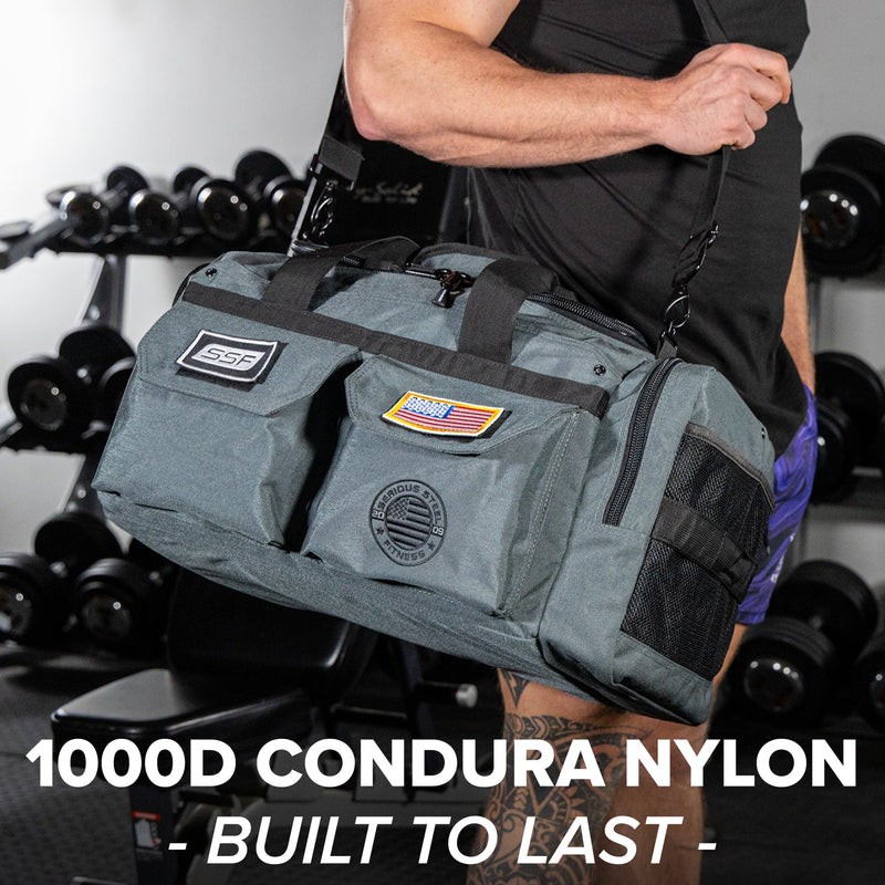 Load image into Gallery viewer, Serious Steel Fitness - Mid Bud Duffel Bag (45L)