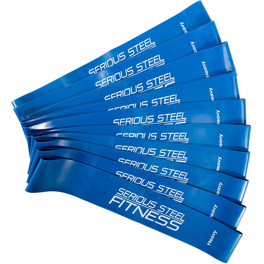 Serious Steel Fitness - Mini loops resistance bands- 10 packs