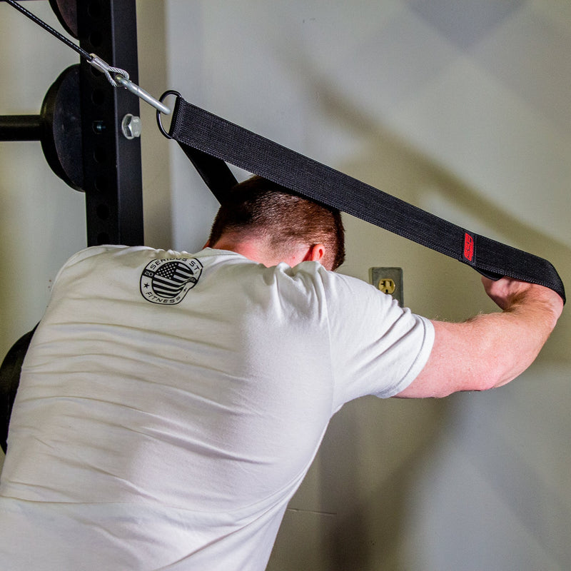 Load image into Gallery viewer, Serious Steel Fitness - Tricep Strap & Ab Strap