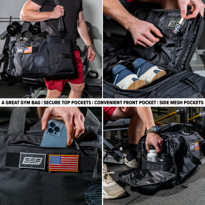 Load image into Gallery viewer, Serious Steel Fitness - Utility Bag | Sneaker Bag (44L)