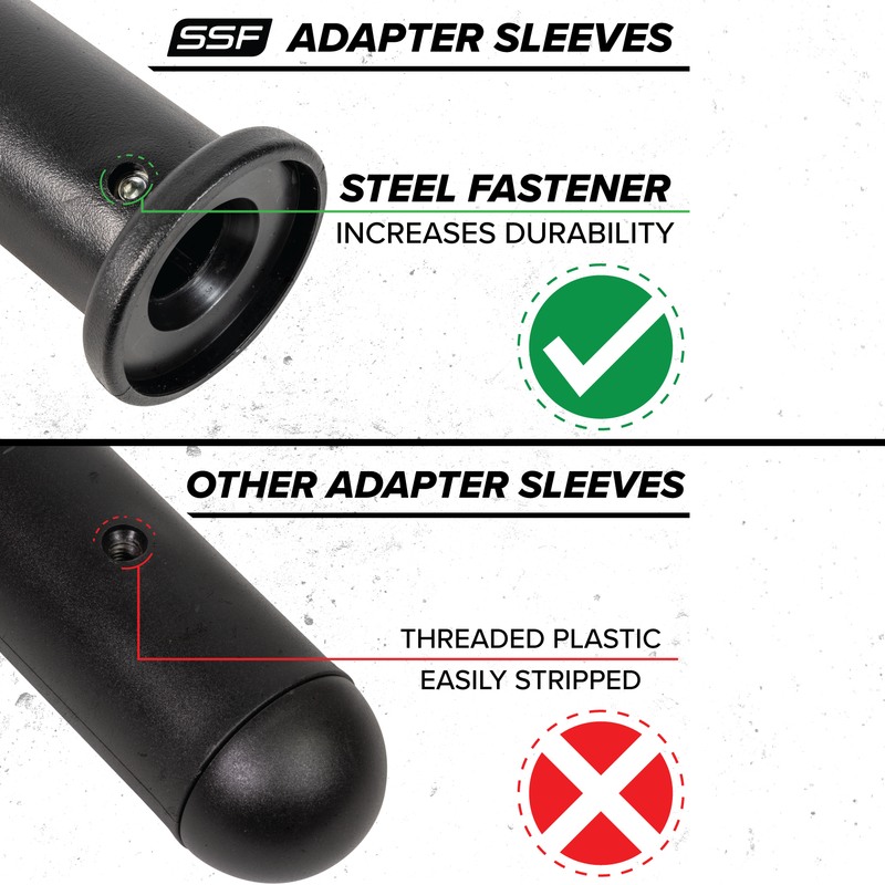 Load image into Gallery viewer, Serious Steel Fitness - 8" Olympic Flanged Adapter Sleeve