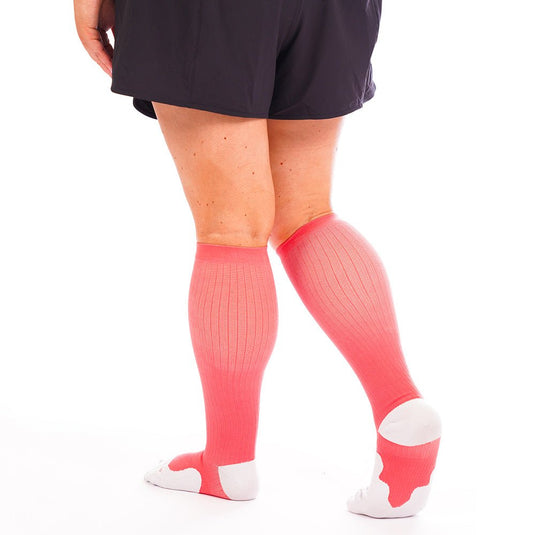 Pro Compression - Marathon wide-calf, just peachy