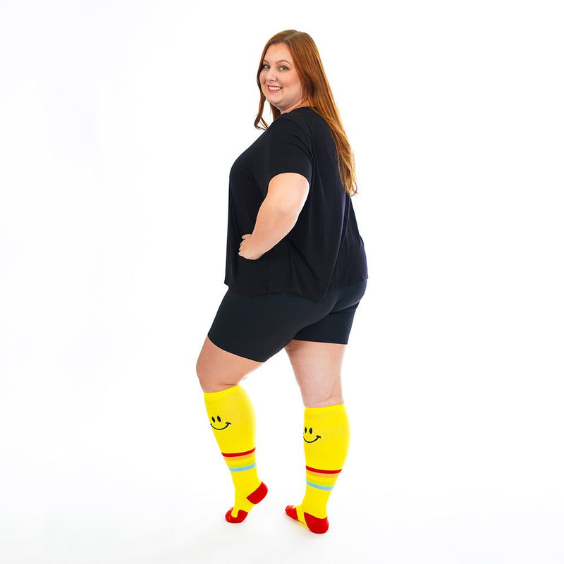 Load image into Gallery viewer, Pro Compression - Marathon Wide-Calf, Smile