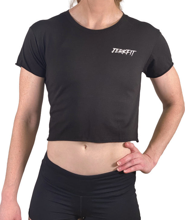 Load image into Gallery viewer, JerkFit - WOMEN'S SURRENDER TO THE PAIN CROP TOP