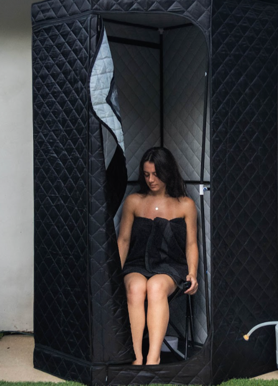 Load image into Gallery viewer, Saunabox - Bamboo Foldable Sauna Mat