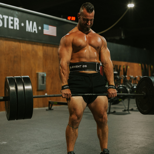 Element 26 - Hybrid Leather Weightlifting Belt