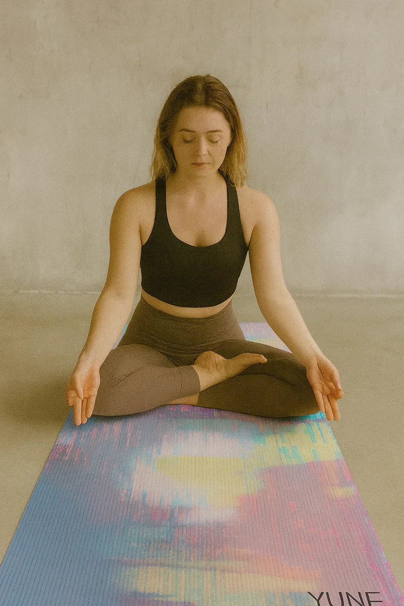 Load image into Gallery viewer, Yune Yoga - Skaro Yoga Mat — Future Vibes, Zero-Slip Grip (Cushioned Comfort)