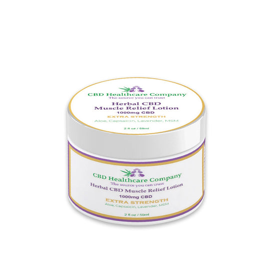 CBD Healthcare Company - Herbal CBD Muscle Relief Lotion