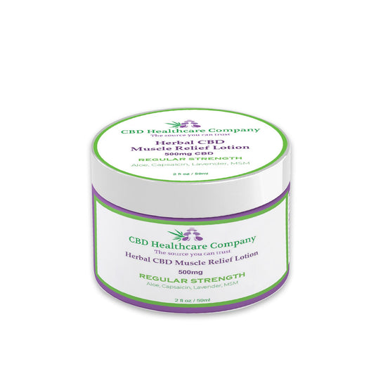 CBD Healthcare Company - Herbal CBD Muscle Relief Lotion