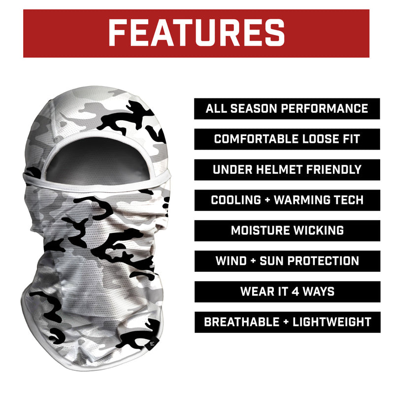 Load image into Gallery viewer, Elite Athletic Gear - Snow Camo Balaclava Mask (Shiesty)