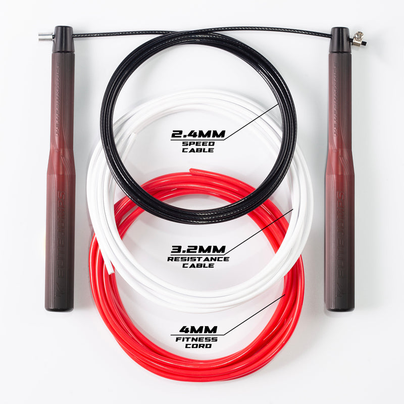 Load image into Gallery viewer, Elite Jumps - Performance Speed Rope - 3 Cable Bundle
