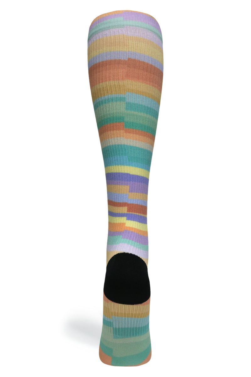 Load image into Gallery viewer, Crazy Compression - Spring Stripes - (Standard & Extra Wide)