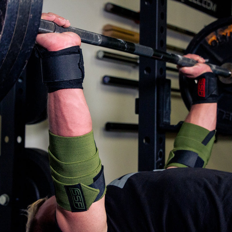 Load image into Gallery viewer, Serious Steel Fitness - Stiff Elbow Wraps 120 Cm (Pair)