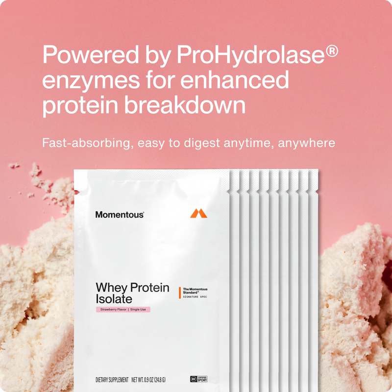Load image into Gallery viewer, Momentous - Whey Protein Isolate 10-Travel Packs - Protein Supplements