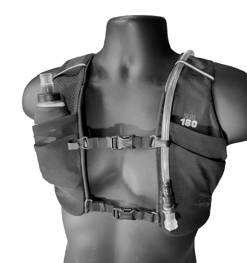 Load image into Gallery viewer, Fitly - Sub180 - Adventure Running Pack - Edgy Black