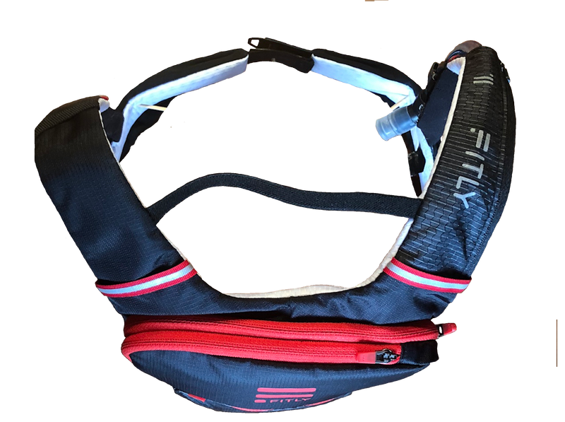 Load image into Gallery viewer, Fitly - Sub90 - Hydro Running Pack - Coral Red