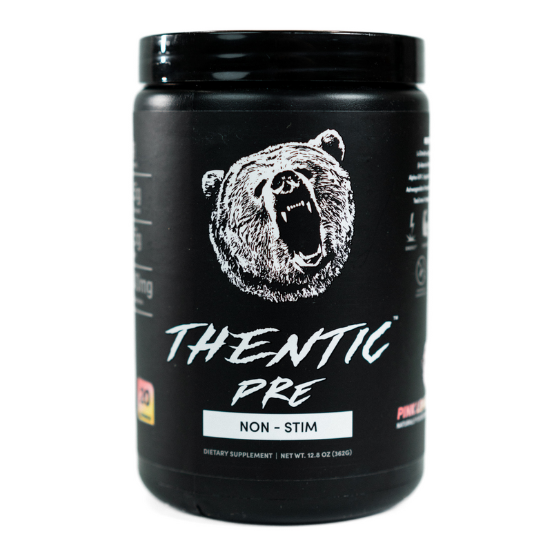 Load image into Gallery viewer, Thentic - PRE-Workout Pink Lemonade Non-Stim (Caffeine-Free)