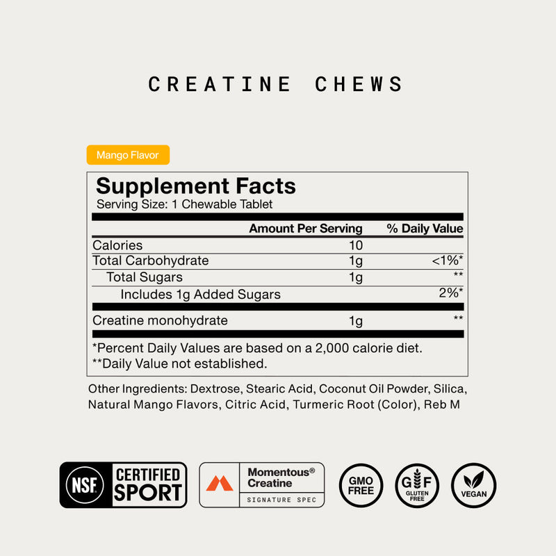 Load image into Gallery viewer, Momentous - Creatine Chews Flavor Stack