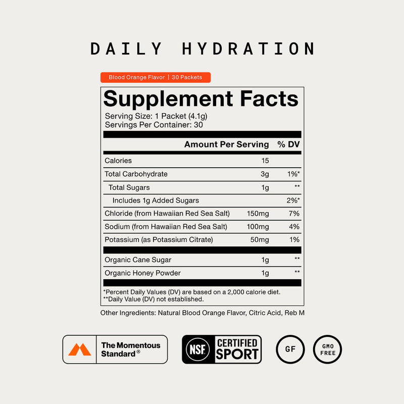 Load image into Gallery viewer, Momentous - Daily Hydration Electrolyte Powder