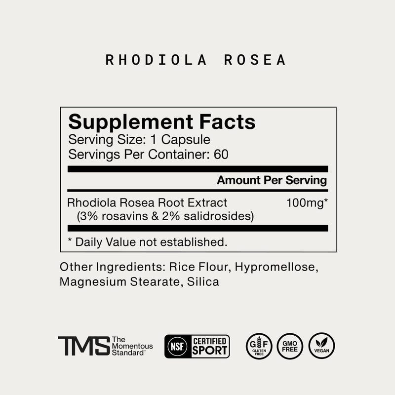 Load image into Gallery viewer, Momentous - Rhodiola Rosea