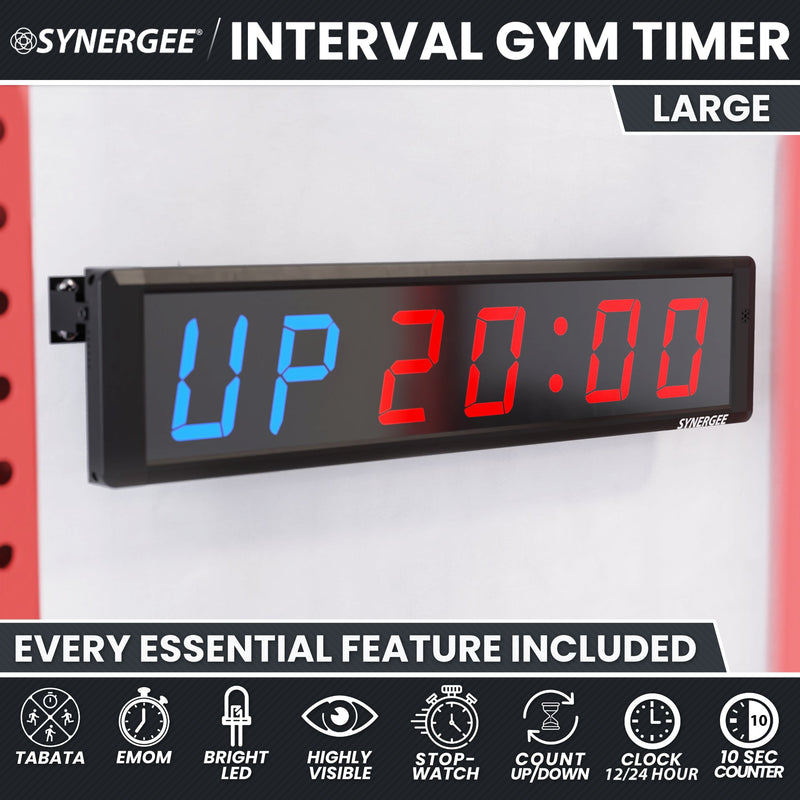 Load image into Gallery viewer, Synergee - Synergee Programmable Interval Gym Timer