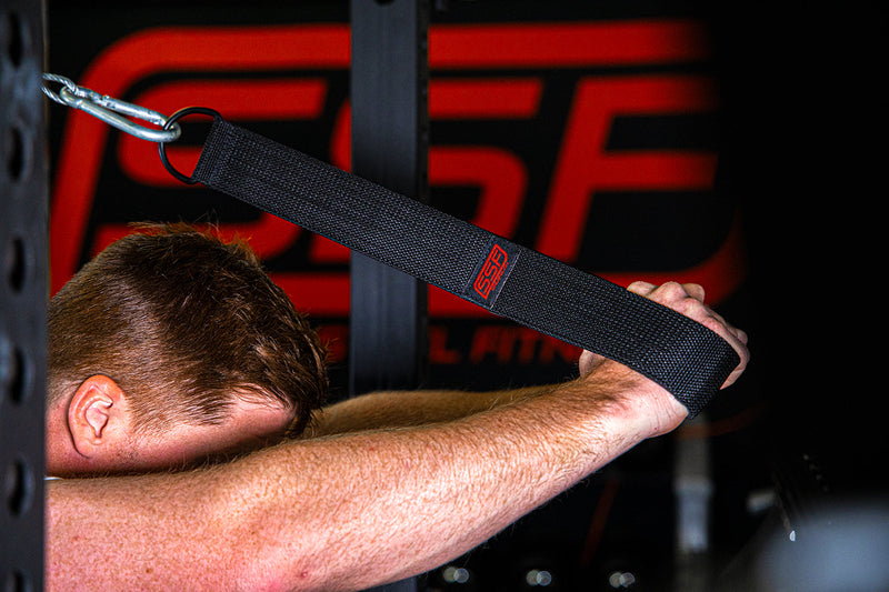 Load image into Gallery viewer, Serious Steel Fitness - Tricep Strap & Ab Strap
