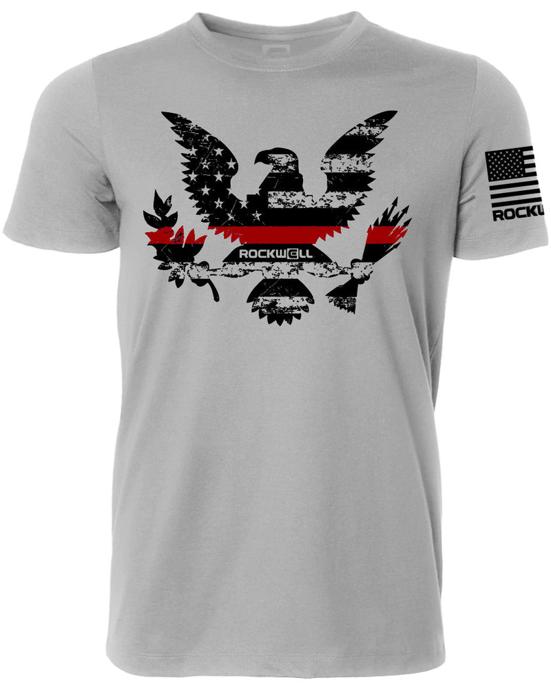 Load image into Gallery viewer, Rockwell Time - Firefighter Eagle T-Shirt