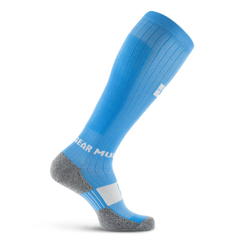 Load image into Gallery viewer, MudGear - Tall Compression Socks (Neon Blue)