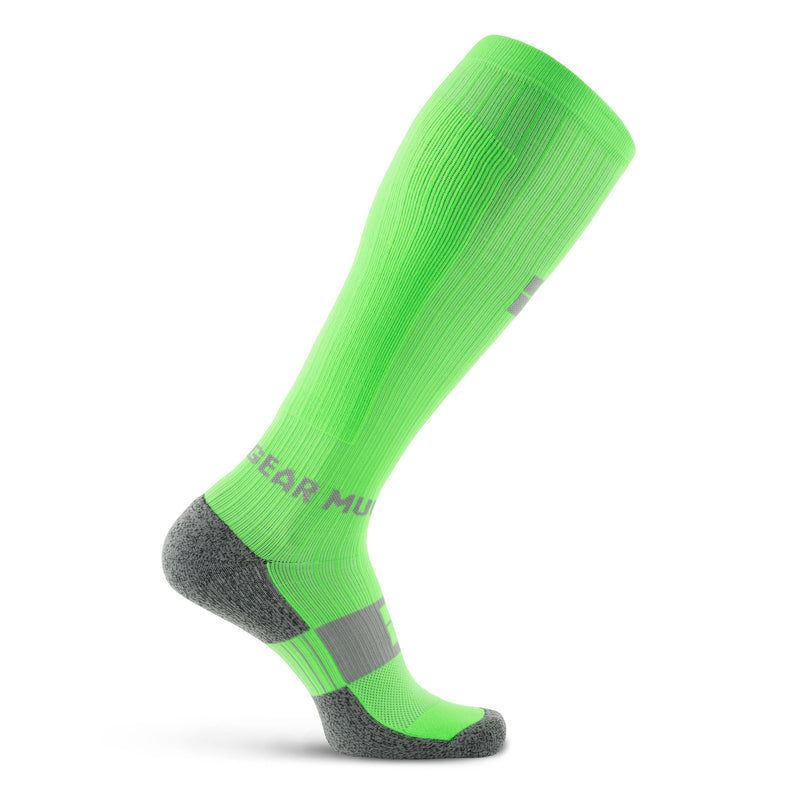 Load image into Gallery viewer, MudGear - Tall Compression Socks (Neon Green)
