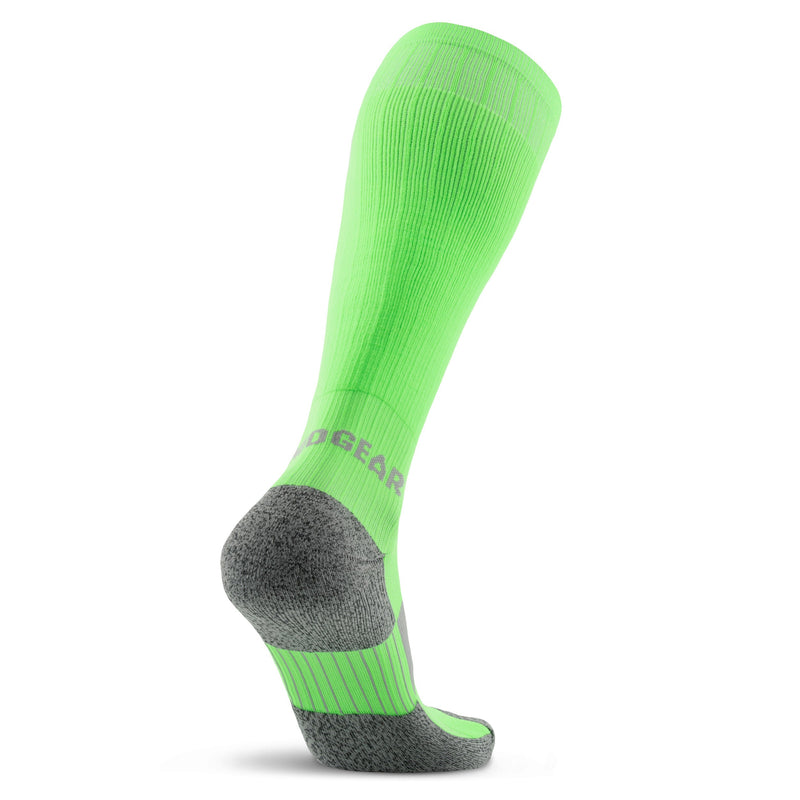 Load image into Gallery viewer, MudGear - Tall Compression Socks (Neon Green)