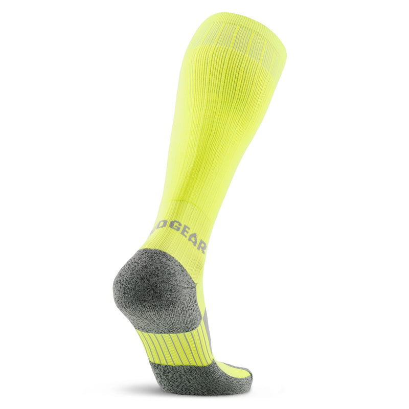 Load image into Gallery viewer, MudGear - Tall compression socks (neon yellow)