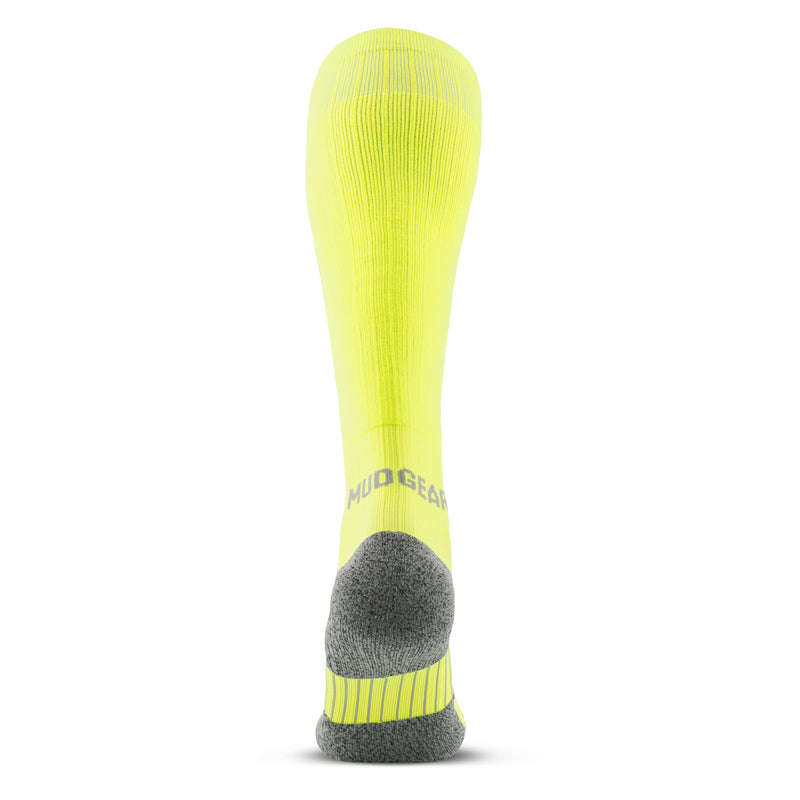 Load image into Gallery viewer, MudGear - Tall compression socks (neon yellow)