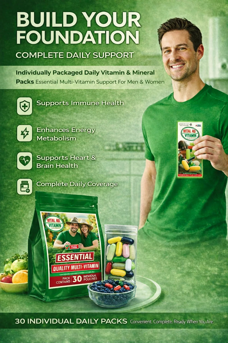 Load image into Gallery viewer, Vital 4U - Essential 30 Day Multivitamin - Vitamins & Supplements