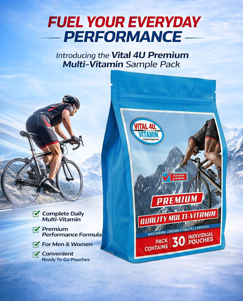 Load image into Gallery viewer, Vital 4U - Premium 30 Day Multivitamin - Vitamins & Supplements