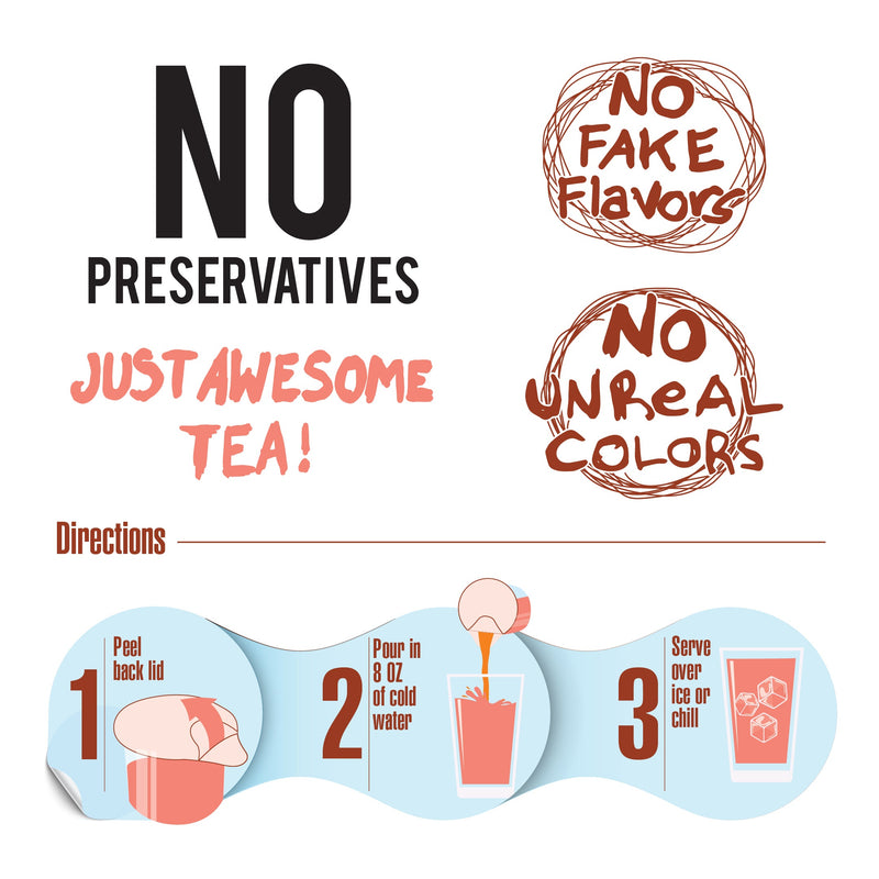 Load image into Gallery viewer, Java House - Ted's - White Peach Cold Brewed Green Tea