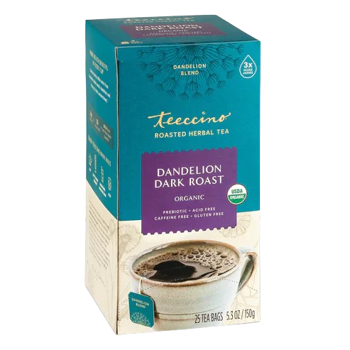 Load image into Gallery viewer, Teeccino - Dandelion Dark Roast Roasted Herbal Tea