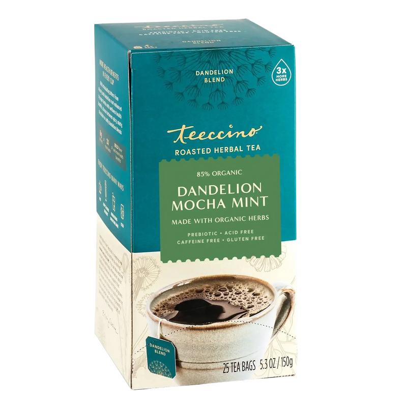 Load image into Gallery viewer, Teeccino - Dandelion Mocha Mint Roasted Herbal Tea