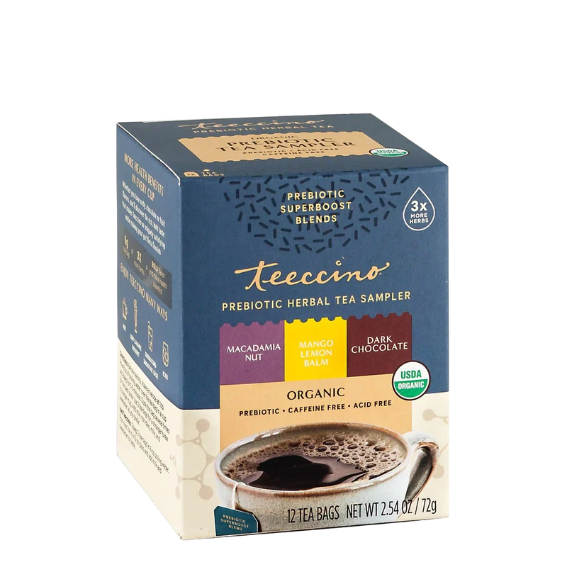Load image into Gallery viewer, Teeccino - Prebiotic SuperBoost Herbal Tea Sampler Box