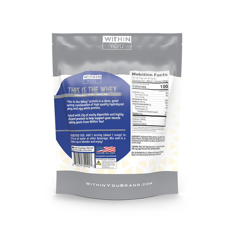 Load image into Gallery viewer, Within You - This is the Whey® - Premium Whey Protein