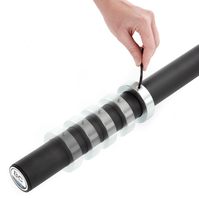 Load image into Gallery viewer, BC Strength - Thruster Bar Lite + 45lb Weight Plates