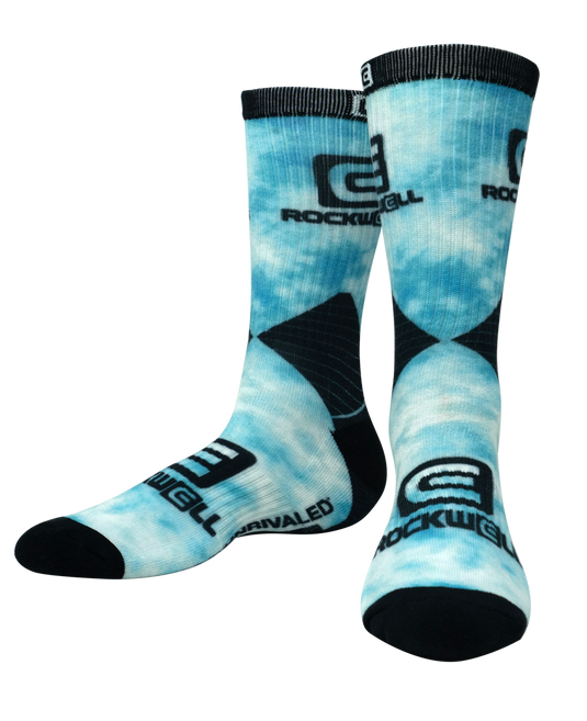 Rockwell Time - Sky-Dye Socks