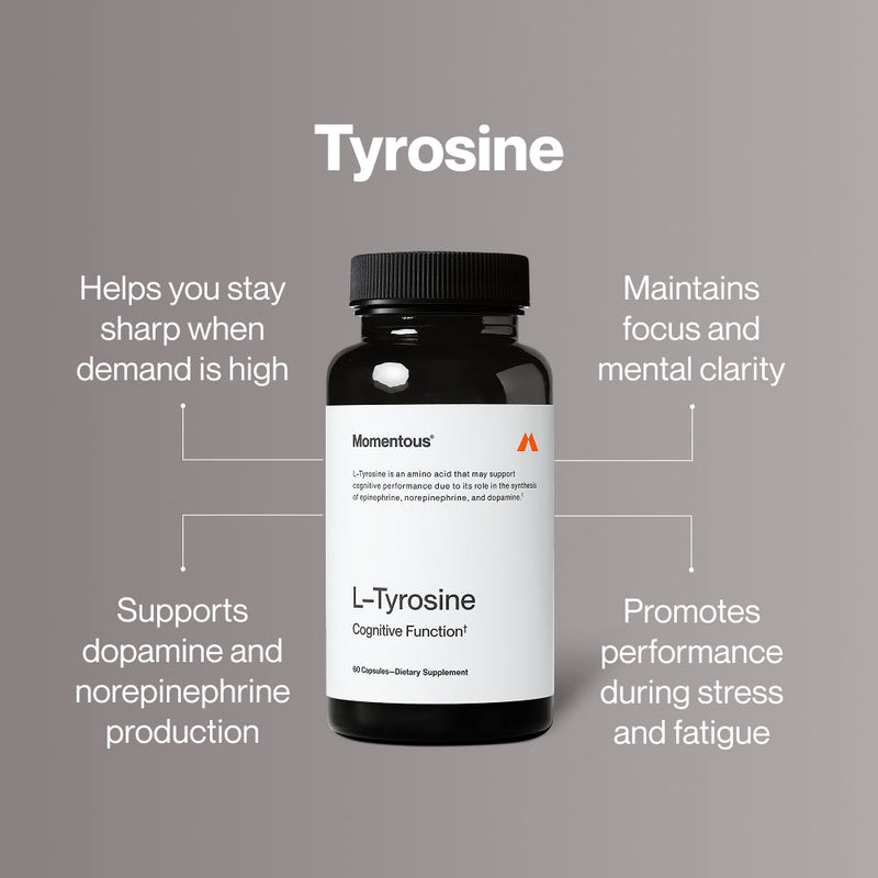 Load image into Gallery viewer, Momentous - Tyrosine - Vitamins & Supplements