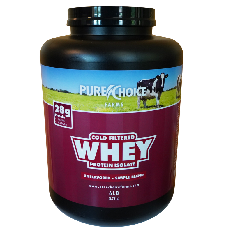 Load image into Gallery viewer, Pure Choice Farms - Whey Protein Isolate Unflavored