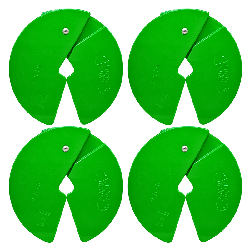 Load image into Gallery viewer, Micro Gainz - Green 2.5lb Dumbbell Fractional Weight Plates