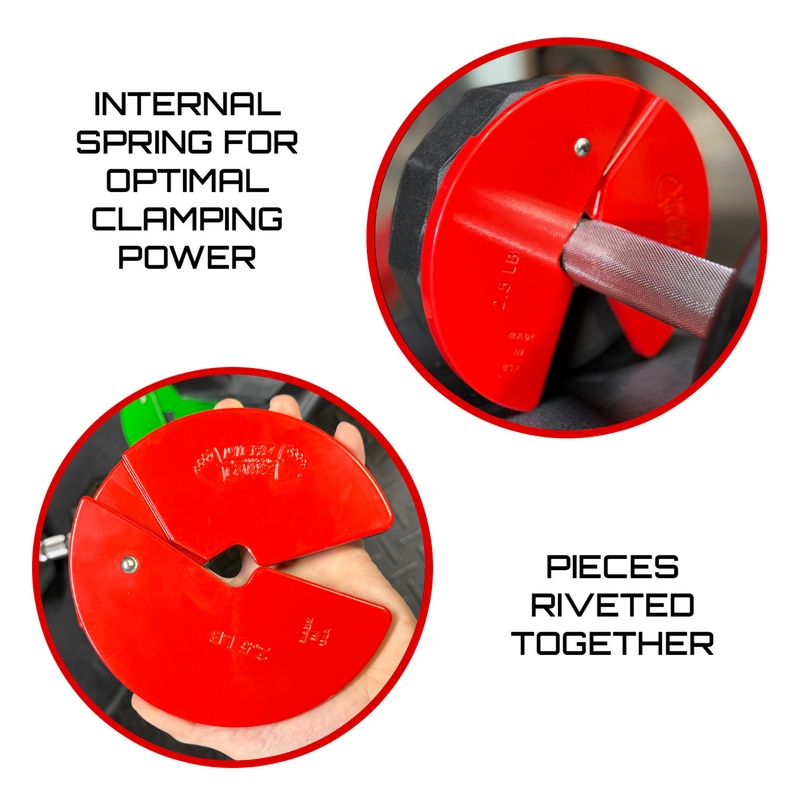 Load image into Gallery viewer, Micro Gainz - Red 2.5Lb Dumbbell Fractional Weight Plates