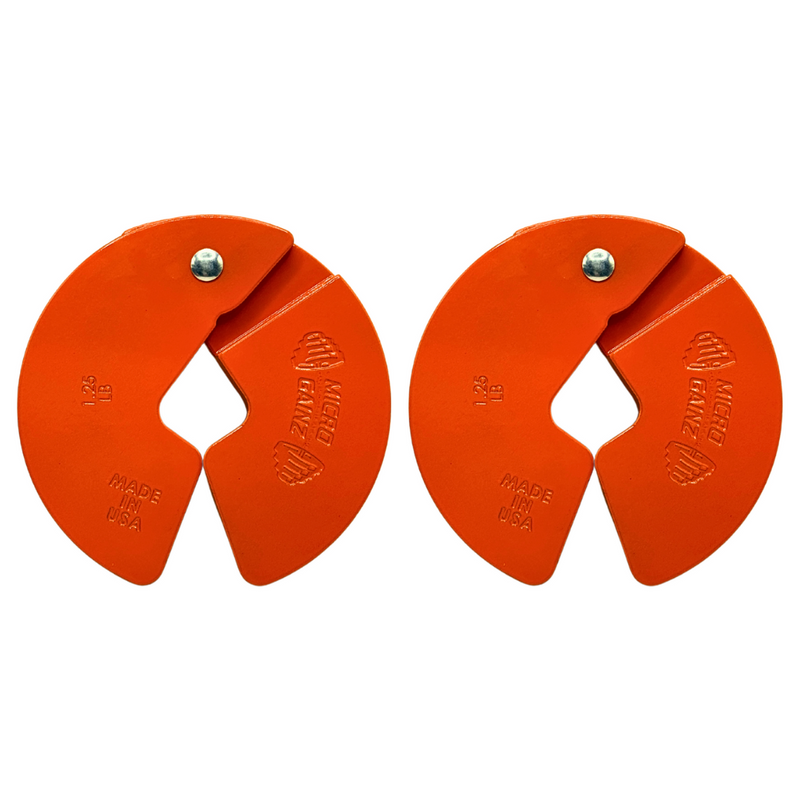 Load image into Gallery viewer, Micro Gainz - Orange 1.25lb Dumbbell Fractional Weight Plates