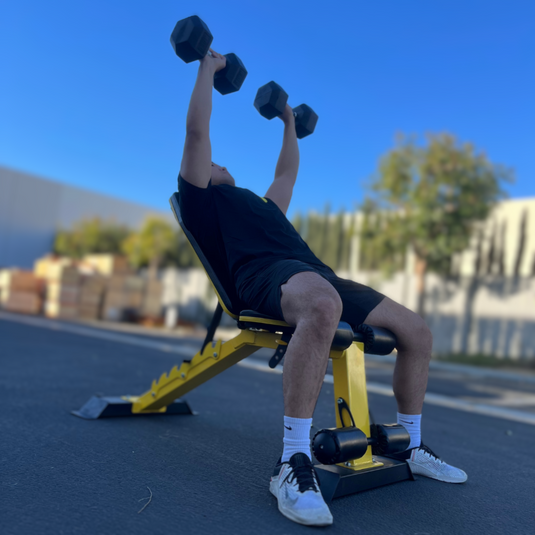 Hulkfit - Adjustable Utility Weight Bench - Multiple Colors