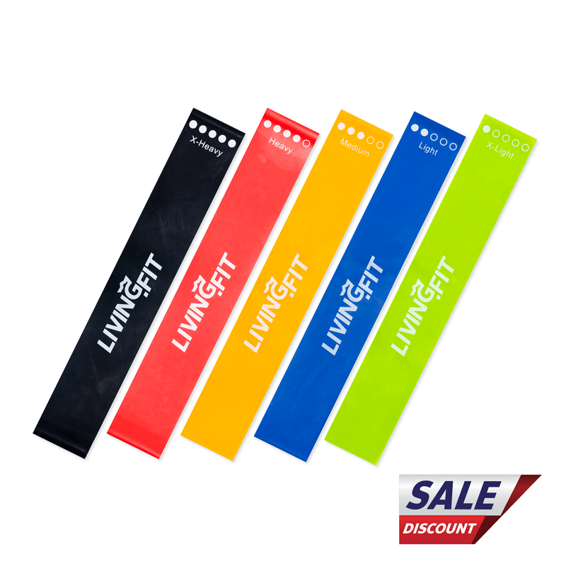 Load image into Gallery viewer, Living.Fit - Resistance Bands – Strength, Flexibility & Pull-Up Assistance